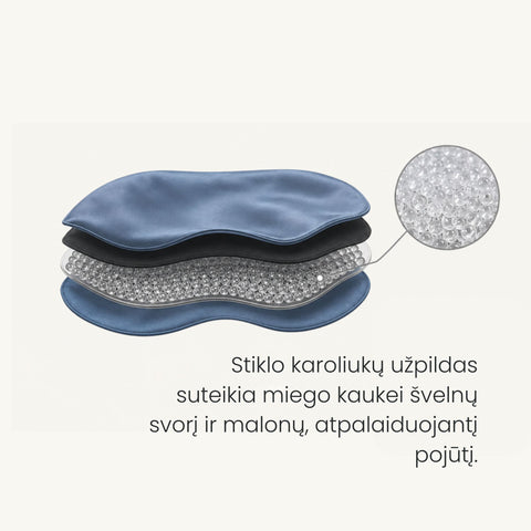ALAUSHU® Sunki miego kaukė
